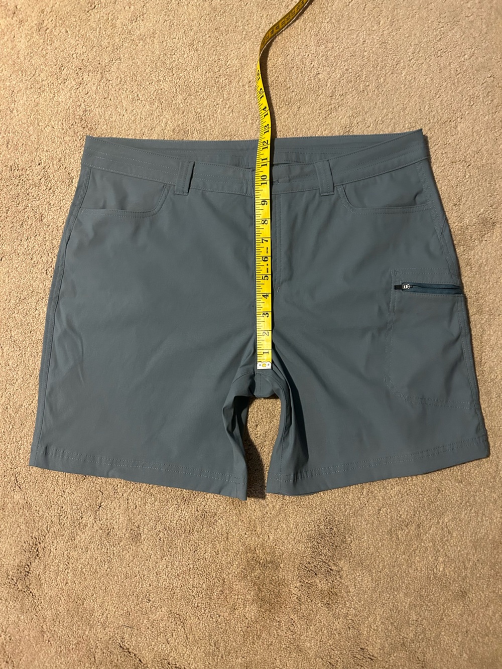 Eddie Bauer Women’s Rainier Shorts Size 14 fig blue - Picture 7 of 8